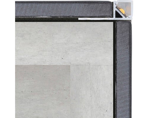 Paulmann LumiTiles LED Strip Profil Frame 2 m Alu eloxiert/Satin