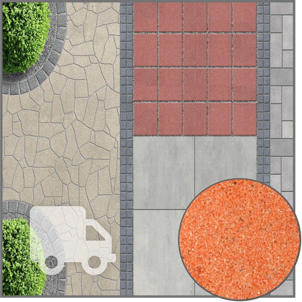 Terralith 2K Pflasterfugenmörtel LKW 26,5 kg -terracotta hell-
