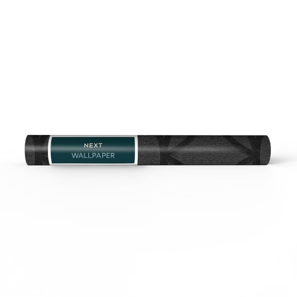 Next Vliesbehang | Luxe Eclipse - Schwarz - 10mx52cm