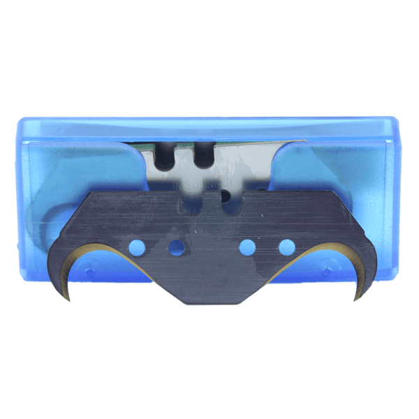 Hakenklingen im Kunststoffbehälter