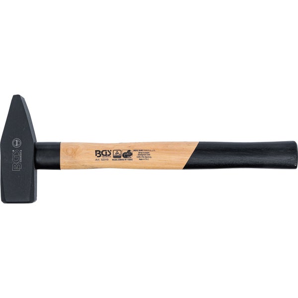 BGS Technic Schlosserhammer mit Holzstiel