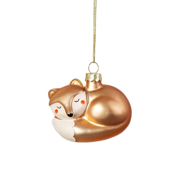 Babyfuchs Weihnachtskugel - Sass & Belle