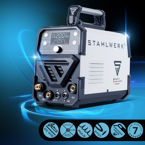 Stahlwerk DC WIG 200 Puls ST Digital Schweißgerät