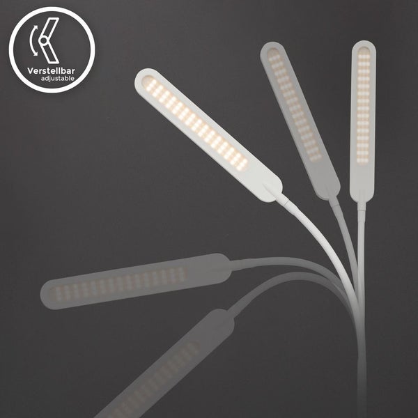 CCT LED Stehleuchte, weiß, 1xLED-Platine/6,5W