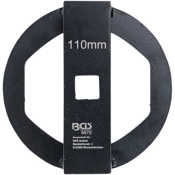 BGS Achsmuttern-/Radkapsel-Schlüssel für BPW-Achsen SW 110 mm - 6970