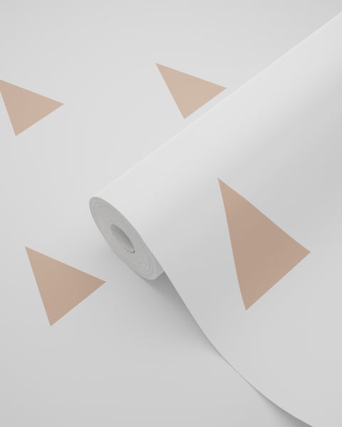 Tapetenrolle mit Dreiecksmuster
