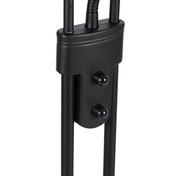 Detailansicht der Einstellschalter an einer Stehleuchte