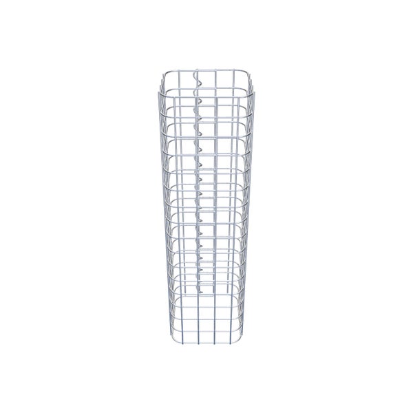 Gabionensäule 22 x 22 cm MW 5 x 5 cm eckig - Höhe: 0,80 m