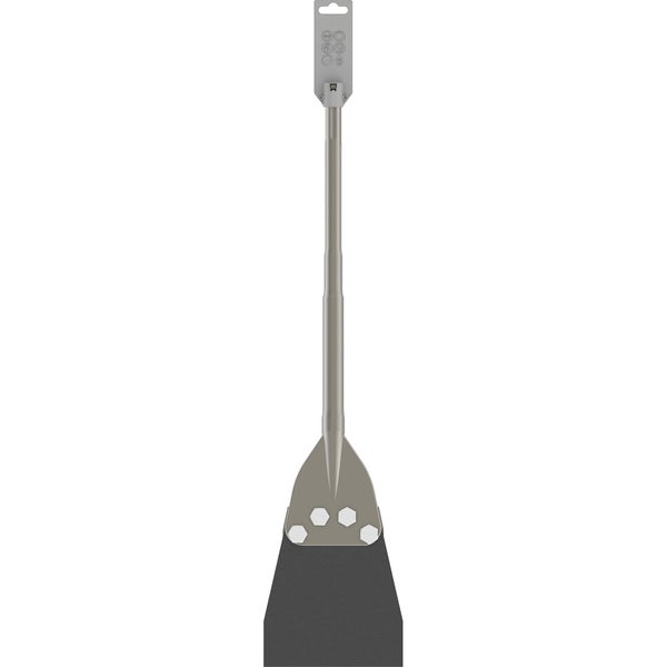 Spachtel mit Metallstiel und Aufhängevorrichtung