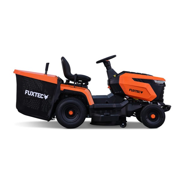 Aufsitzmäher mit Fangkorb