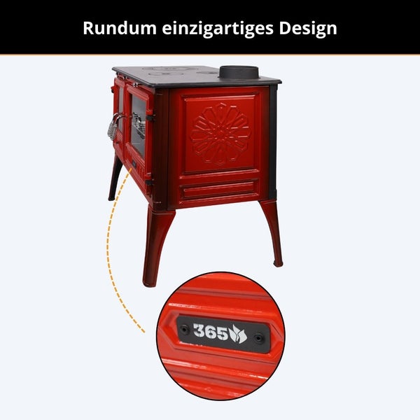 Energieetikett für das Modell 365 Cook Lite mit Energieeffizienzklasse A plus und einer Wärmeleistung von 8,5 Kilowatt.
