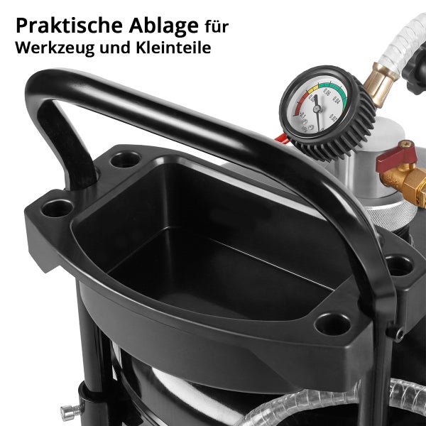 Praktische Ablage für Werkzeug und Kleinteile