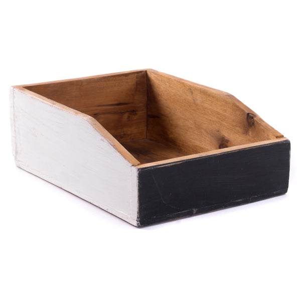 Dokumentenablage Carta Mahagoni Holz, mit beschreibbarer Tafel 14 weiß-beschreibbar