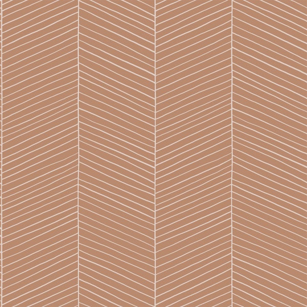 Tapete mit Zickzackmuster