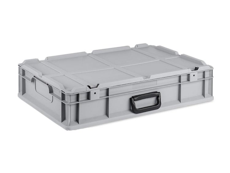 PROREGAL SuperSparSet 7 x Eurobox NextGen Portable HxBxT 13,5 x 40 x 60 cm 23 Liter Eurobehälter Transportbox Transportbehälter Stapelbehälter