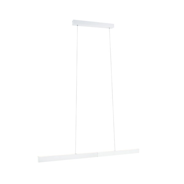 LED Pendelleuchte Smart Home Zigbee 3.0 Aptare 2700K dimmbar 1800lm / 1800lm 2x18W Weiß matt