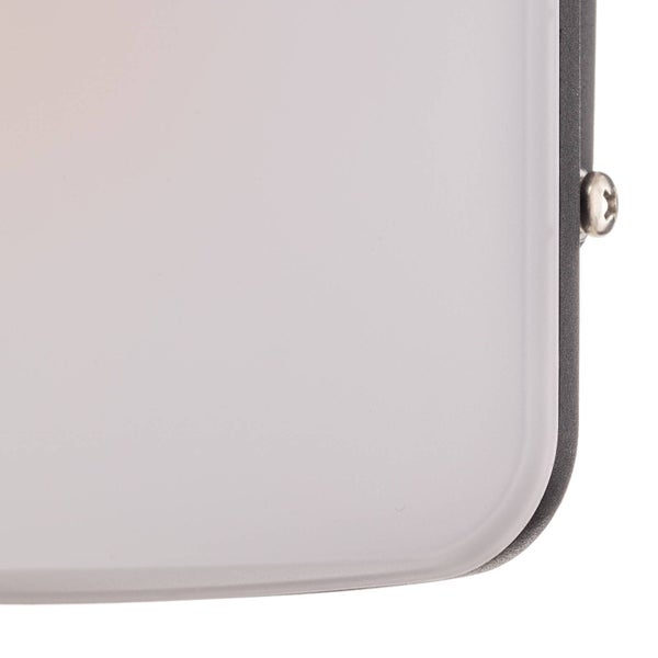 PRIOS LED Wandleuchte außen Kaison (Modern) in Schwarz aus Aluminium (1 flammig, ) - Außenwandleuchten Wandlampe Led Außenlampe Outdoor für Außenwand/Hauswand Haus Terrasse & Balkon