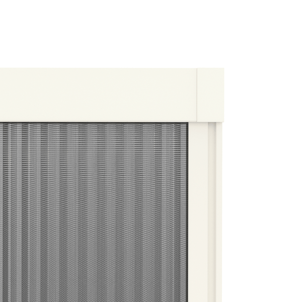 Livn Plisse-Tür Excellent 96x203cm weiß