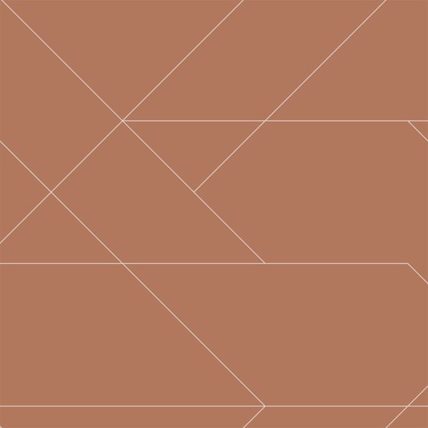 Dekoratives Muster mit geometrischen Formen