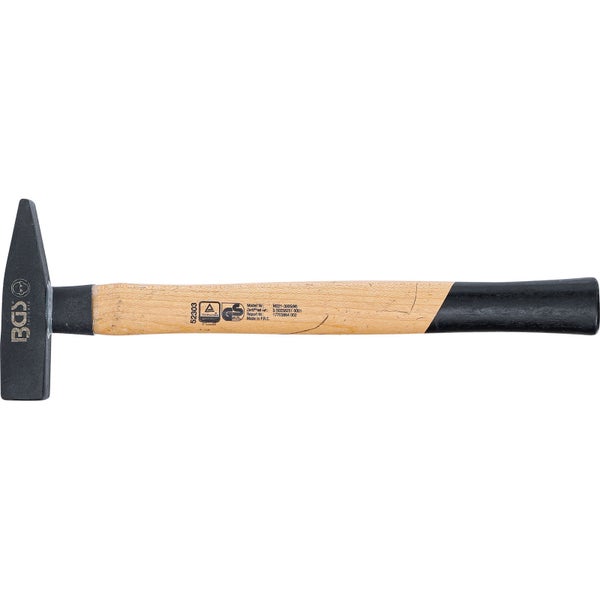 BGS Technic Schlosserhammer mit Holzstiel und BGS Technic Logo
