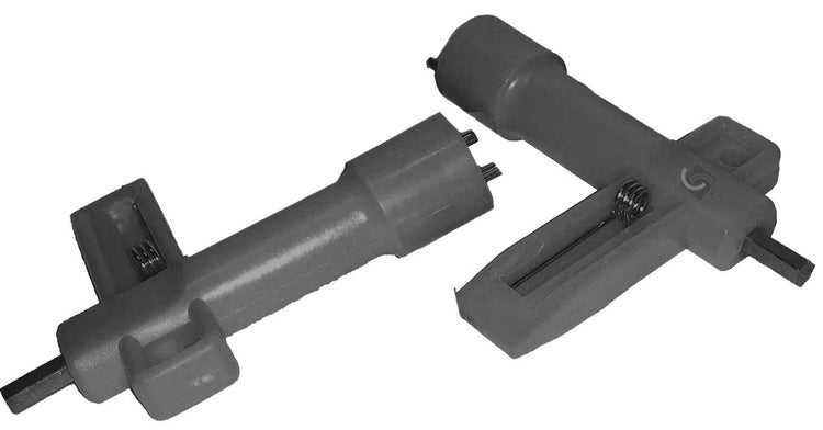 UvV 10 x LED Baustellenleuchte Warnleuchte gelb Sparpreis Set ohne Batterien