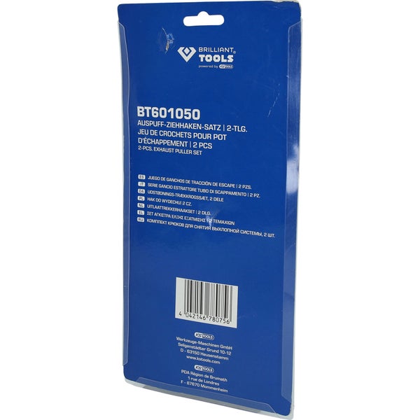 Brilliant Tools Auspuff-Ziehaken-Satz, zweiteilig