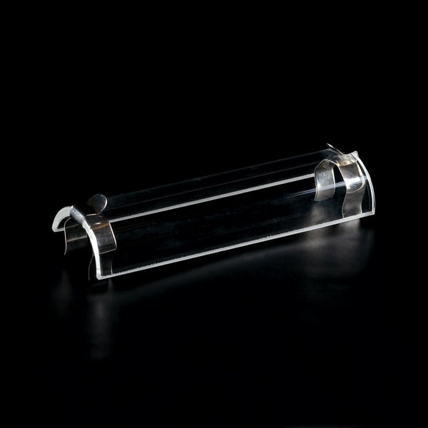 Schutzglas R7s klar Länge: 95mm für 78mm Stäbe Ersatzglas Glas Halogen Deckenfluter