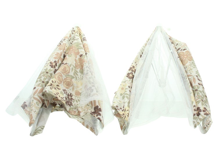 FRANK FLECHTWAREN | Abdeckhaube Romance, 2er Set, POLYESTER, KUNSTSTOFF, 35 x 35 cm