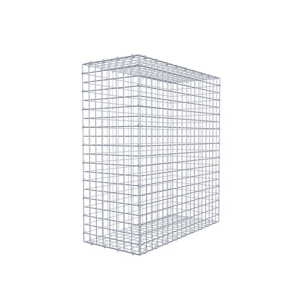 Gabione 100 cm x 90 cm x 40 cm (L x H x T), Maschenweite 5 cm x 5 cm, C-Ring