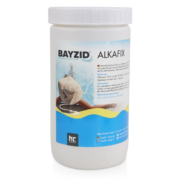 Bayzid Alkafix zur Erhöhung des Alkaligehalts von Poolwasser