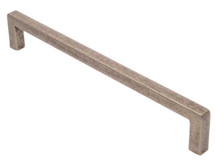 Moderner Möbelgriff aus Metall mit eckigem Design für Schränke und Kommoden