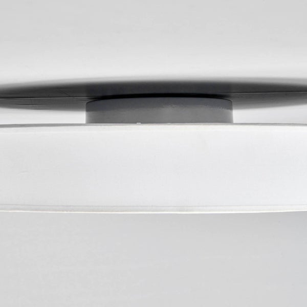 Detailansicht der Montageplatte für einen Rauchmelder.