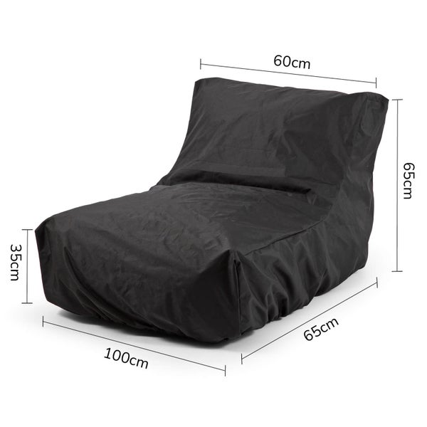 Schutzhülle für Outdoor Sitzsack 'Der Beschützer', Cover wetterfest und wasserabweisend, Sonnenschutz und Regenschutz für den Sundowner, Bean Bag Hülle