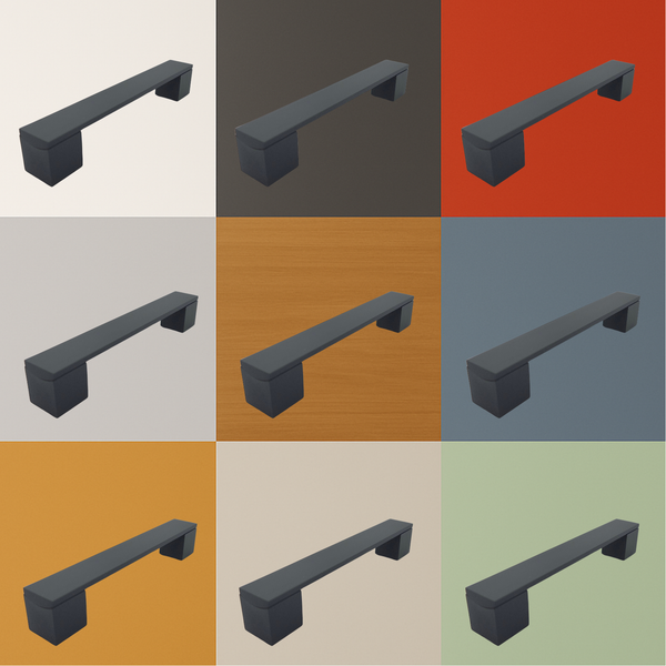Collage einer Möbelgriffstange