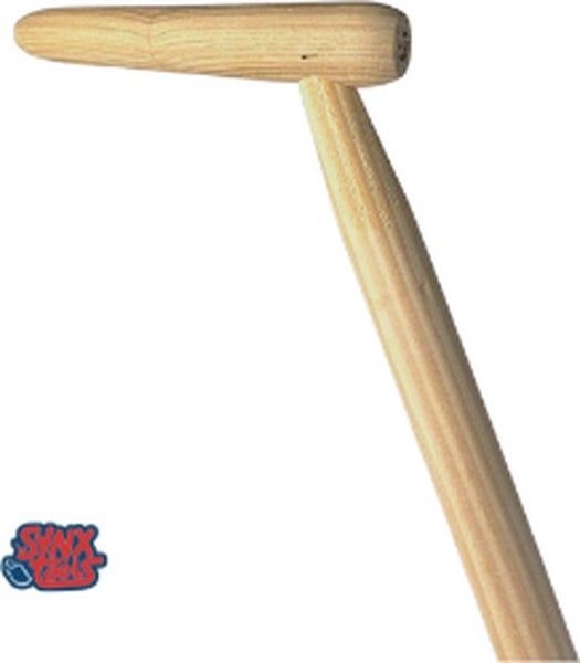 Holzhammer mit rundem Kopf und Griff