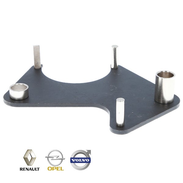 Metallplatte mit Befestigungslöchern