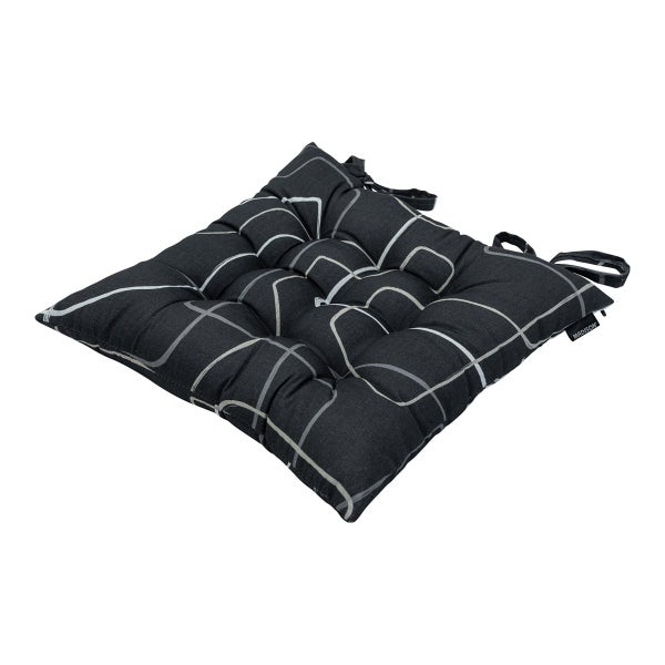 Sitzkissen Tuscany Joah grau - Ca. 46x46 cm - 4er-Set