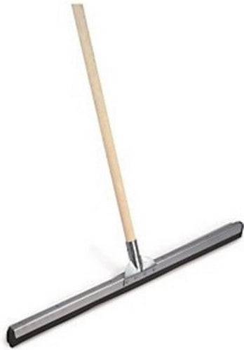 Abzieher mit Holzstiel für Reinigungsarbeiten