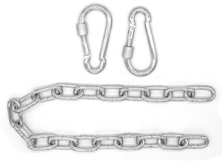 AMANKA 230kg Hängesessel Kette - 50cm Aufhängung - 2 Karabiner - für Schaukel Hängematte Boxsack