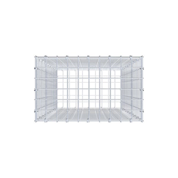 Gabione 100 cm x 50 cm x 30 cm (L x H x T), Maschenweite 5 cm x 5 cm, C-Ring
