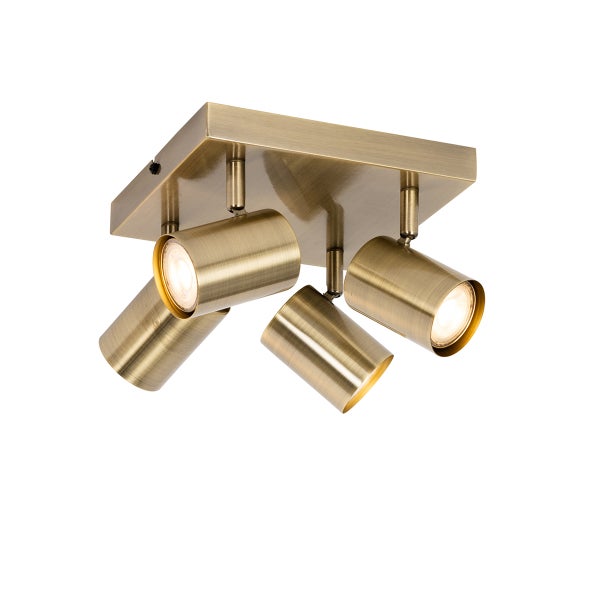 Deckenleuchte mit vier Strahlern