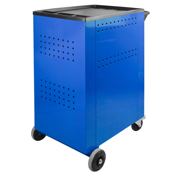 PROREGAL Werkstattwagen Cheetah 9 Schubladen HxBxT 96 x 61 x 45 cm Enzianblau