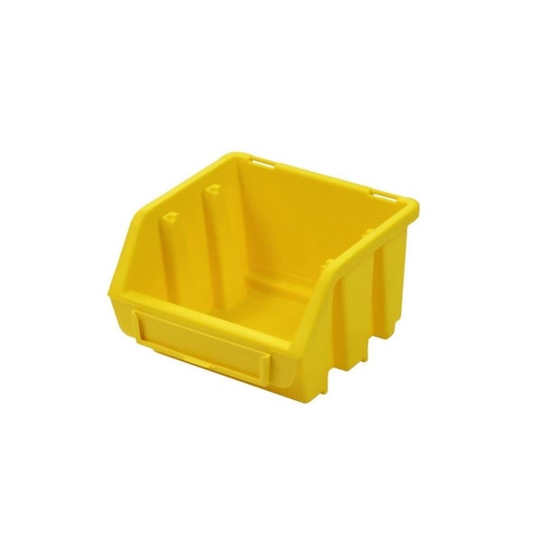 PROREGAL SuperSparSet 10x Sichtlagerbox 1 HxBxT 7,5 x 11,6 x 11,2 cm Polypropylen Gelb