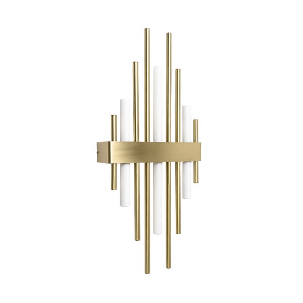 Wandleuchte aus Metall und Kunststoff