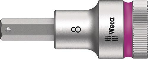 Wera Steckschlüsseleinsatz 8740 C HF 1/2 SW 8 mm Länge 60 mm - 5003824001
