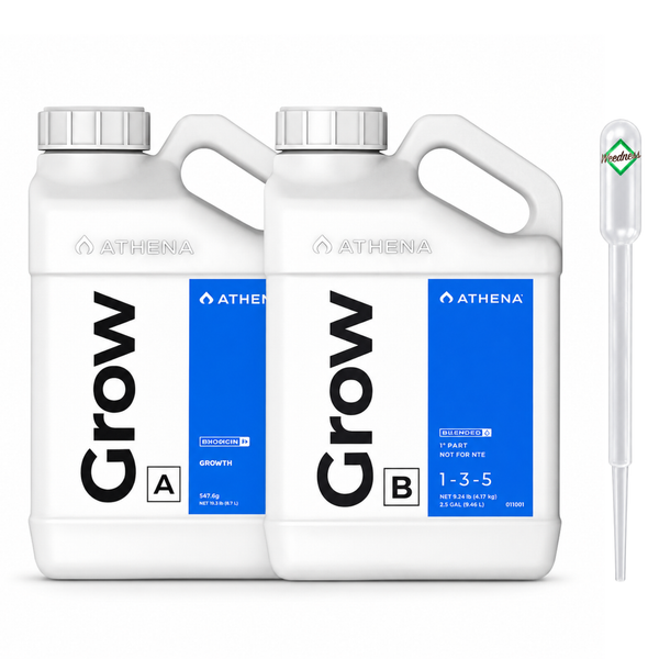 Zwei Kanister Athena Grow A und B Pflanzendünger inklusive Pipette