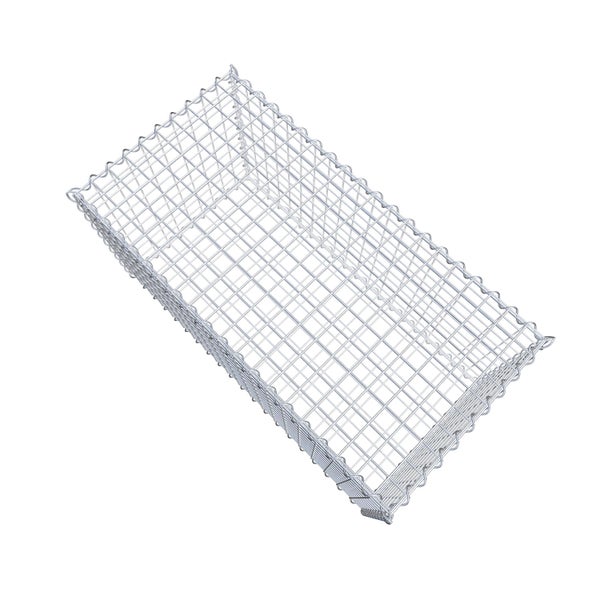 Gabione 100 cm x 50 cm x 50 cm (L x H x T), Maschenweite 5 cm x 5 cm, Spirale