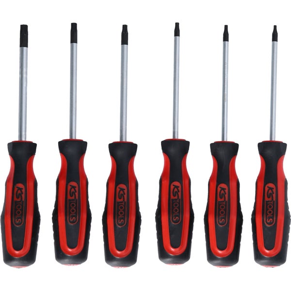 KS TOOLS ERGOTORQUEplus Schraubendreher-Satz 6tlg. Torx - 159.0030