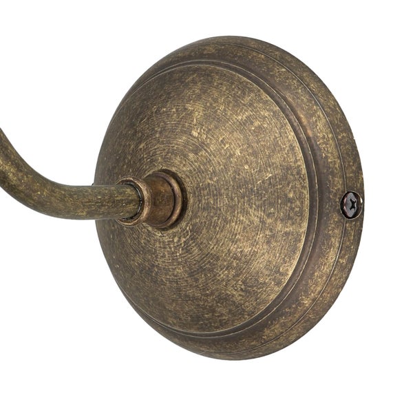 Wandleuchte aus Metall, Antikoptik