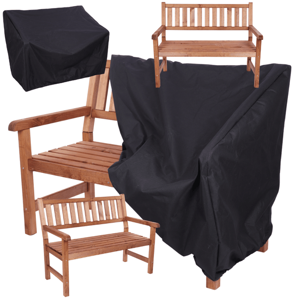 Gartenbank Grana HxBxT 90x117x70cm Inkl. Cordura-Abdeckung Braun